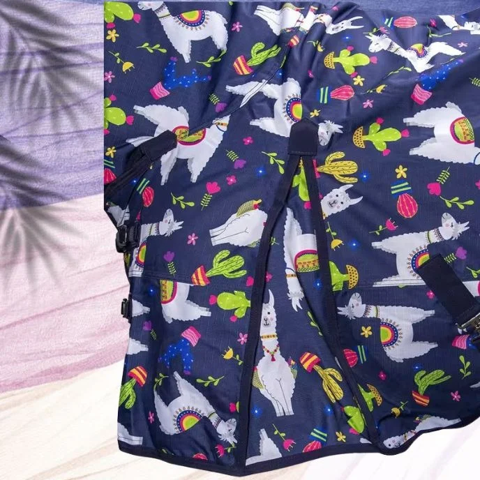 Water Resistant 1200D Ripstop Nylon Winter Horse Rug Horse Clothing Combo with  Horse Texture Custom Option