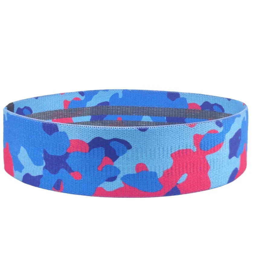 custom printed acceptable adjustable resistance booty band hip circle set premium quality elastic band