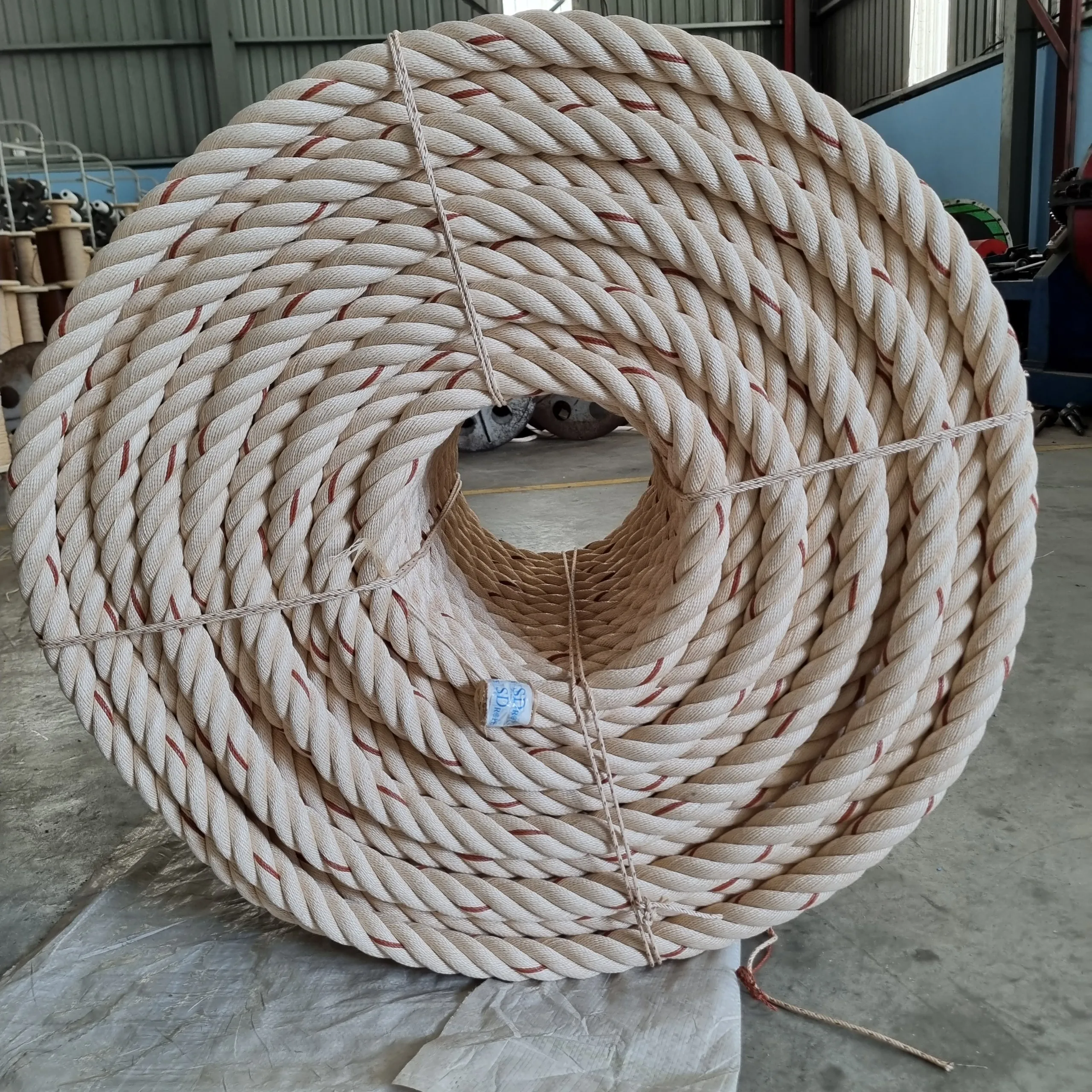 Rope Polypropylene 8mm, PP Danline Rope 4 Strand UV Protected, Wholesale Danline rope pp 6mm Twisted PP rope 10mm