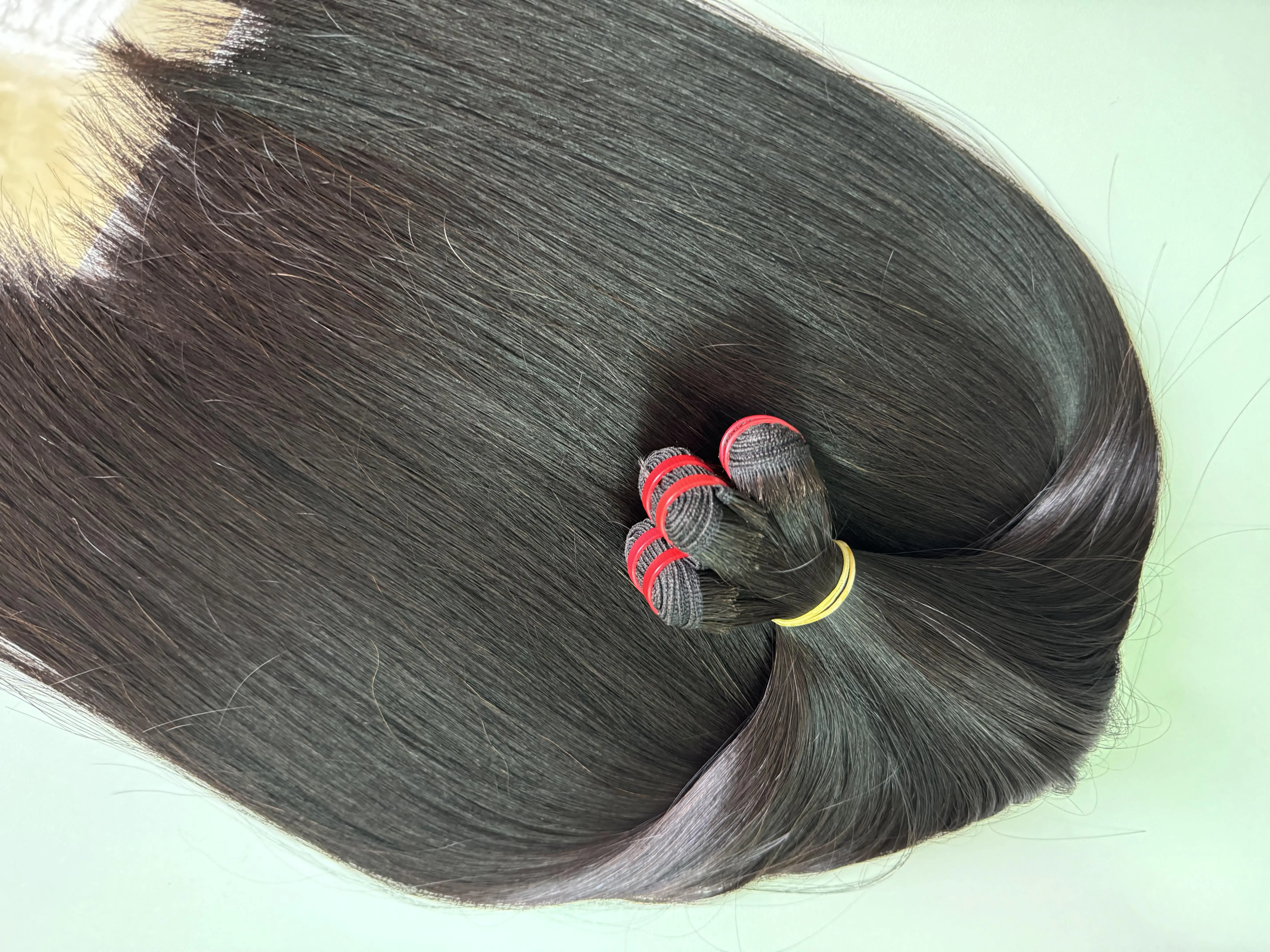 Hot Sale Human Remy Virgin Cuticle Hair Extensions Double Drawn Machine Weft Soft Loose Deep Waves Natural Curl Hot Selling HD