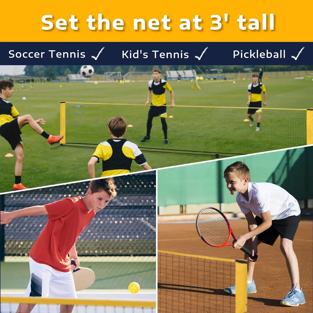 BD05A High Quality Portable Badminton Net And Mini Training Tennis Net Stand, Net For Badminton, Badminton Net