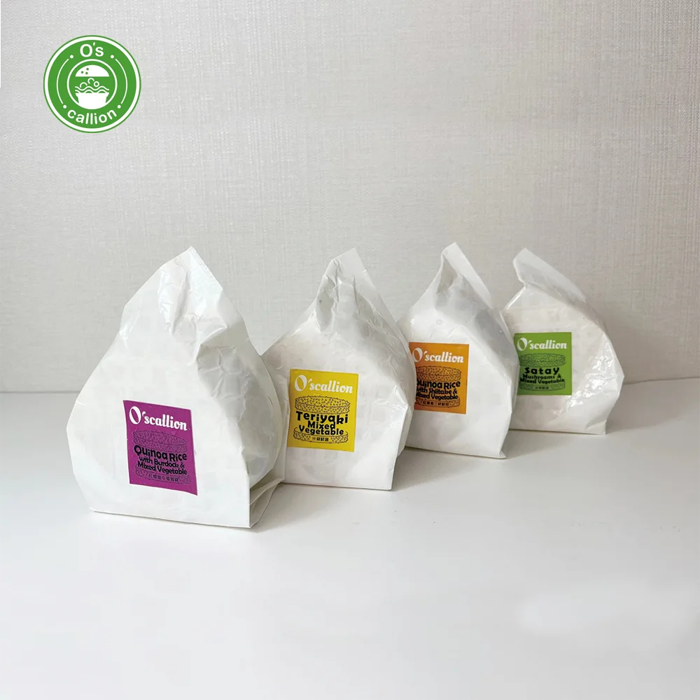 Convenient Individual Package Instant Food Frozen Rice Burgers Set