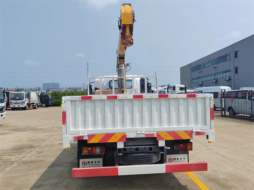ISUZU 4x2 4tons Truck Mounted Crane Cargo Truck Factory price for sale