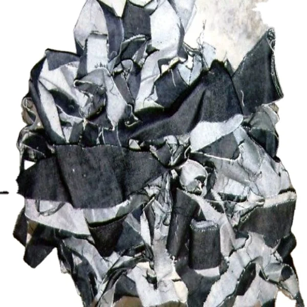 Hot Selling Denim Fabric Waste Cotton Textile 100% Denim Fabric Cutting Waste From Bangladesh