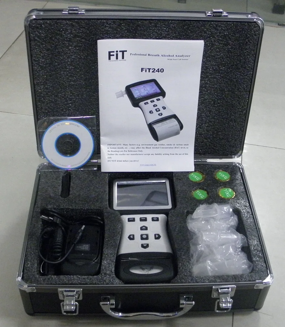 AlcoPatrol OEM TrafficPolice Law enforcement interlock breathalyzer with printer breath alcohol tester factory design