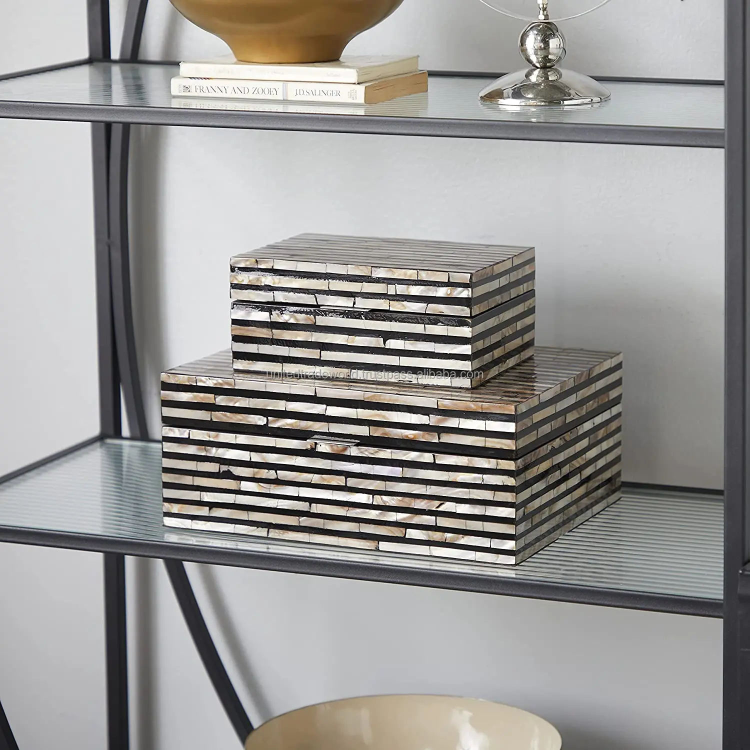 Best Mother Of Pearl Inlay Box Shell Inlay Jewelry Storage Boxes At Very Cheap Price By United trade world