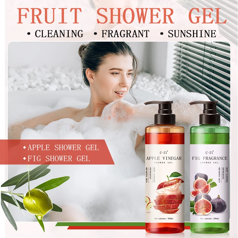 wholesale Bath Supplies body wash organic bath gel exfoliating natural whitening perfume shower gel