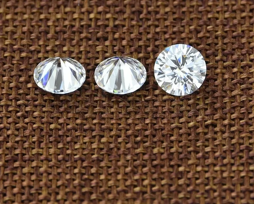 New Product with GIA IGI certificate 0.02CT Brilliant Cut natural real diamond CVD diamond HPHT diamond