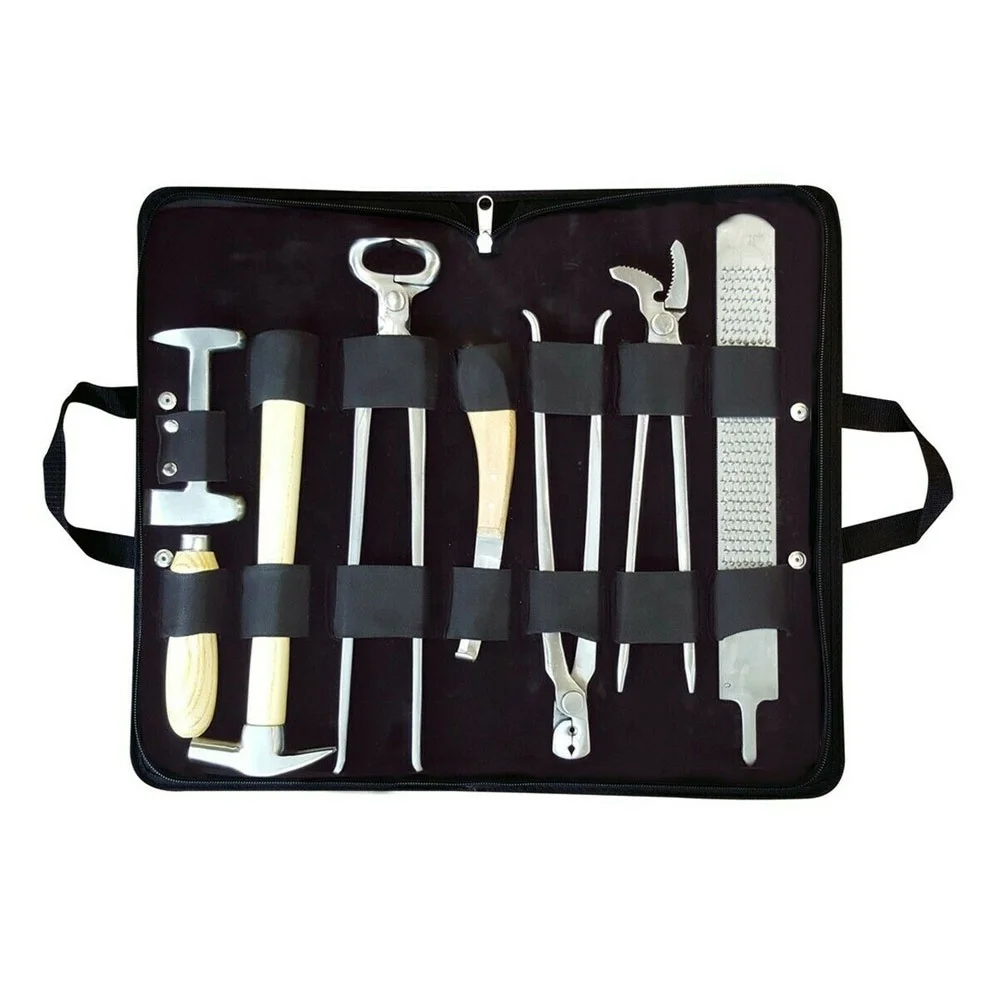 Farrier Tools | Farrier Tools Kit | Horse Farrier Tool Veterinary Stainless Steel Instruments Set Made By Bravo Impex