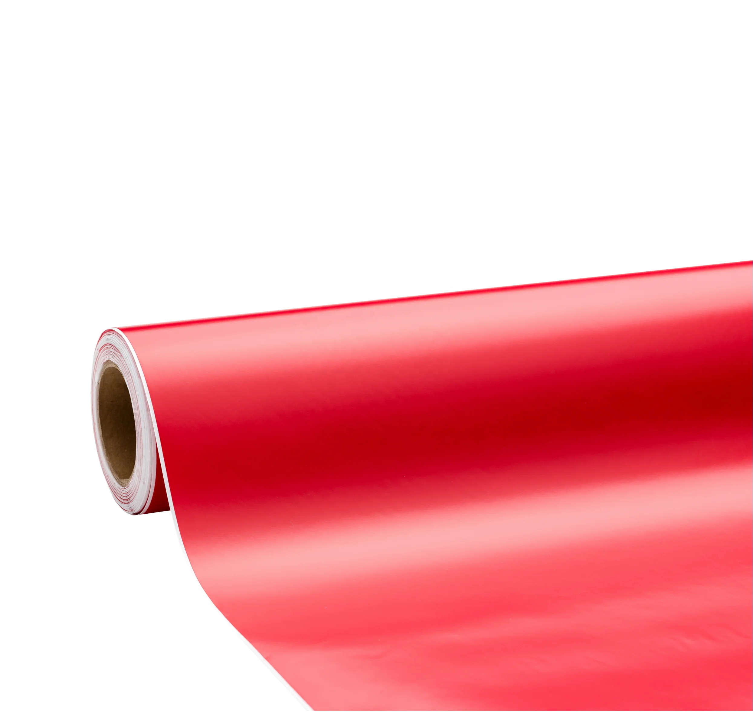 Простой в нанесении матовый красный Перманентный Самоклеящийся винил для режущего плоттера (0,9 (35 дюймов) * 18,2 м) VHC17