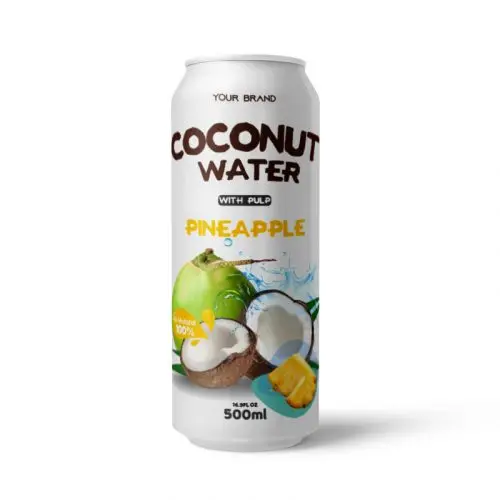 Free Sample from Leading Beverage Manufacturer Fresh Vietnam Natural Coconut Water Puree Directly Supplied by Vietnam