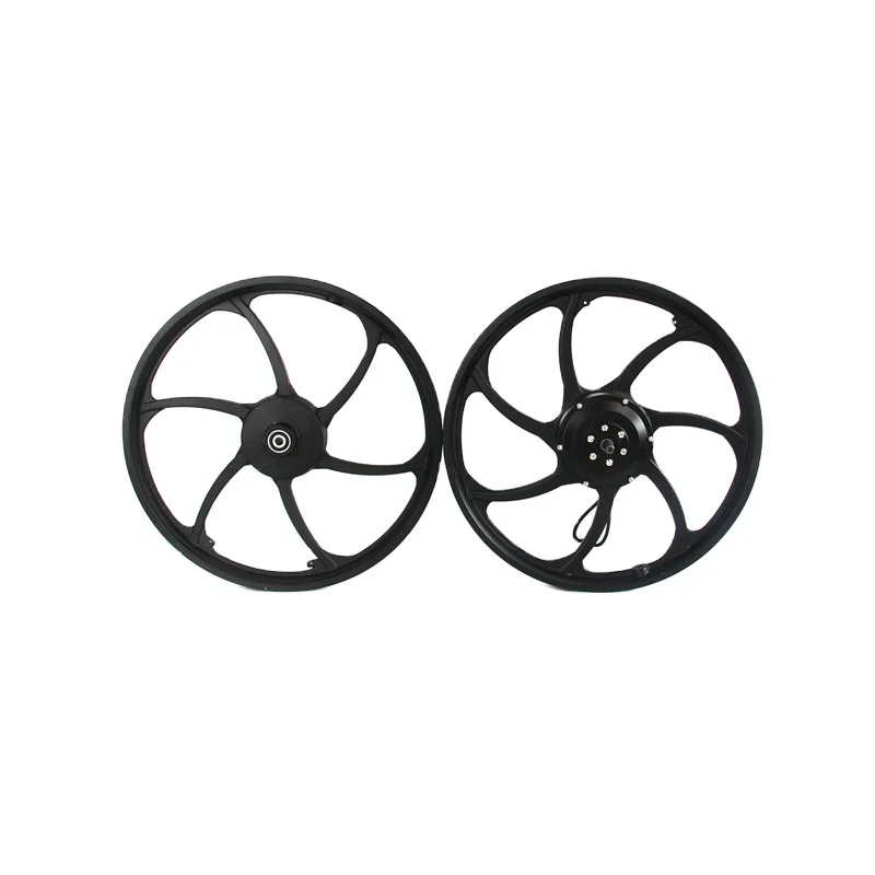 New Design 20 Inch Electric Bicycle Hub Motor 24V-48V 250W-350W BLDC Aluminum Alloy 36V  Rear Motor and Front Wheel