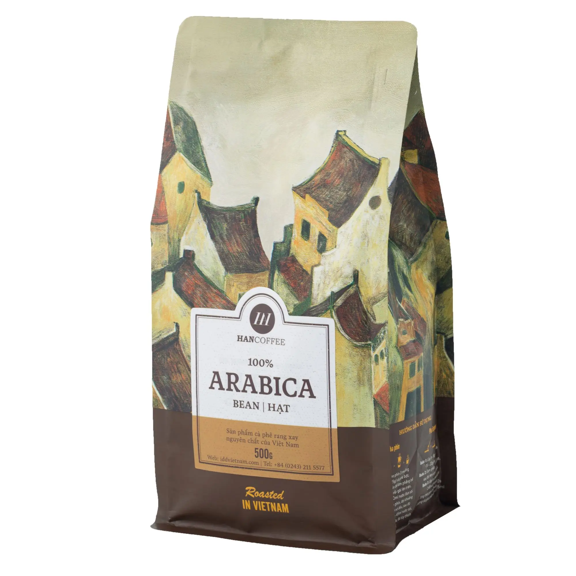 HANCOFFEE Roasted Instant Coffee Powder Hot Sale All-Type Arabica Robusta Caffeinated Best Price Packaged in Box/Bag Must-Try!