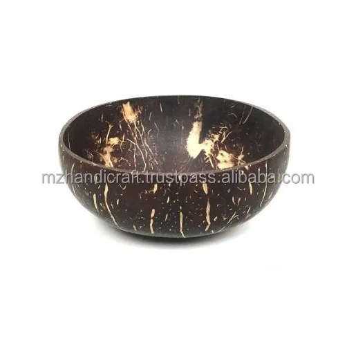 eco-friendly Nature Coconut Bowls for Food or Salad Bowls  Small Bowl for Serving Pasta and Cereal