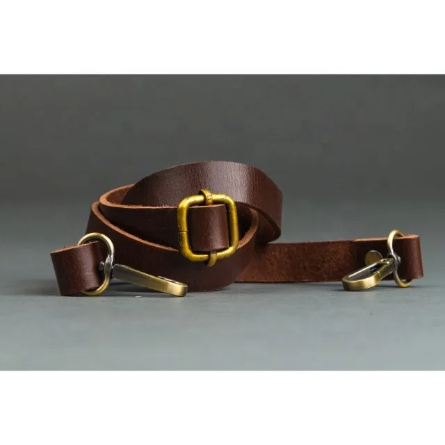 LW Multi functional Fashion Designer Messenger Bag  Detachable Strap Vintage Leather Shoulder Bag Strap