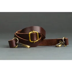 LW Multi functional Fashion Designer Messenger Bag  Detachable Strap Vintage Leather Shoulder Bag Strap