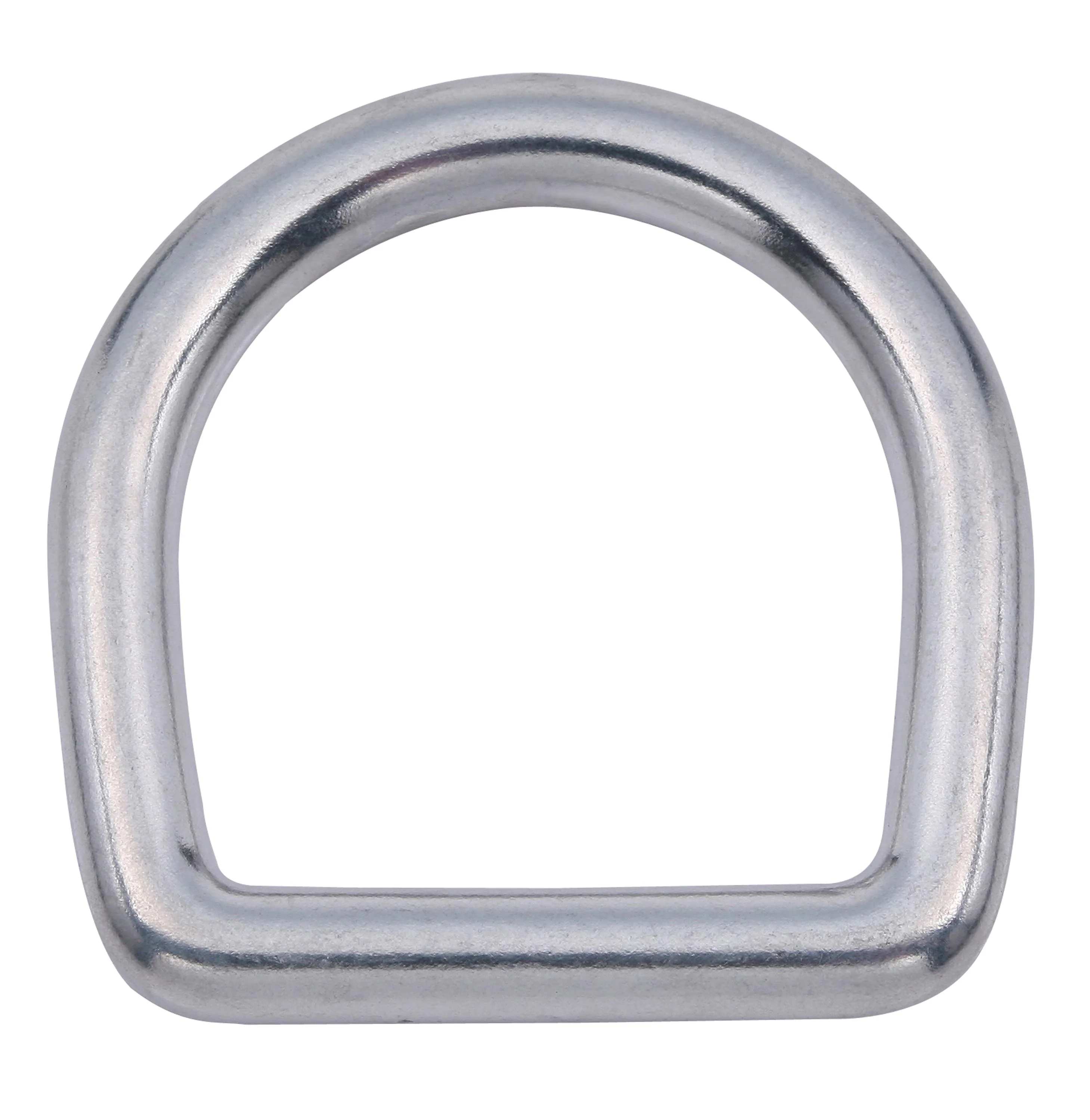 Steel Ring high tensile forged gold metal 1 d-ring