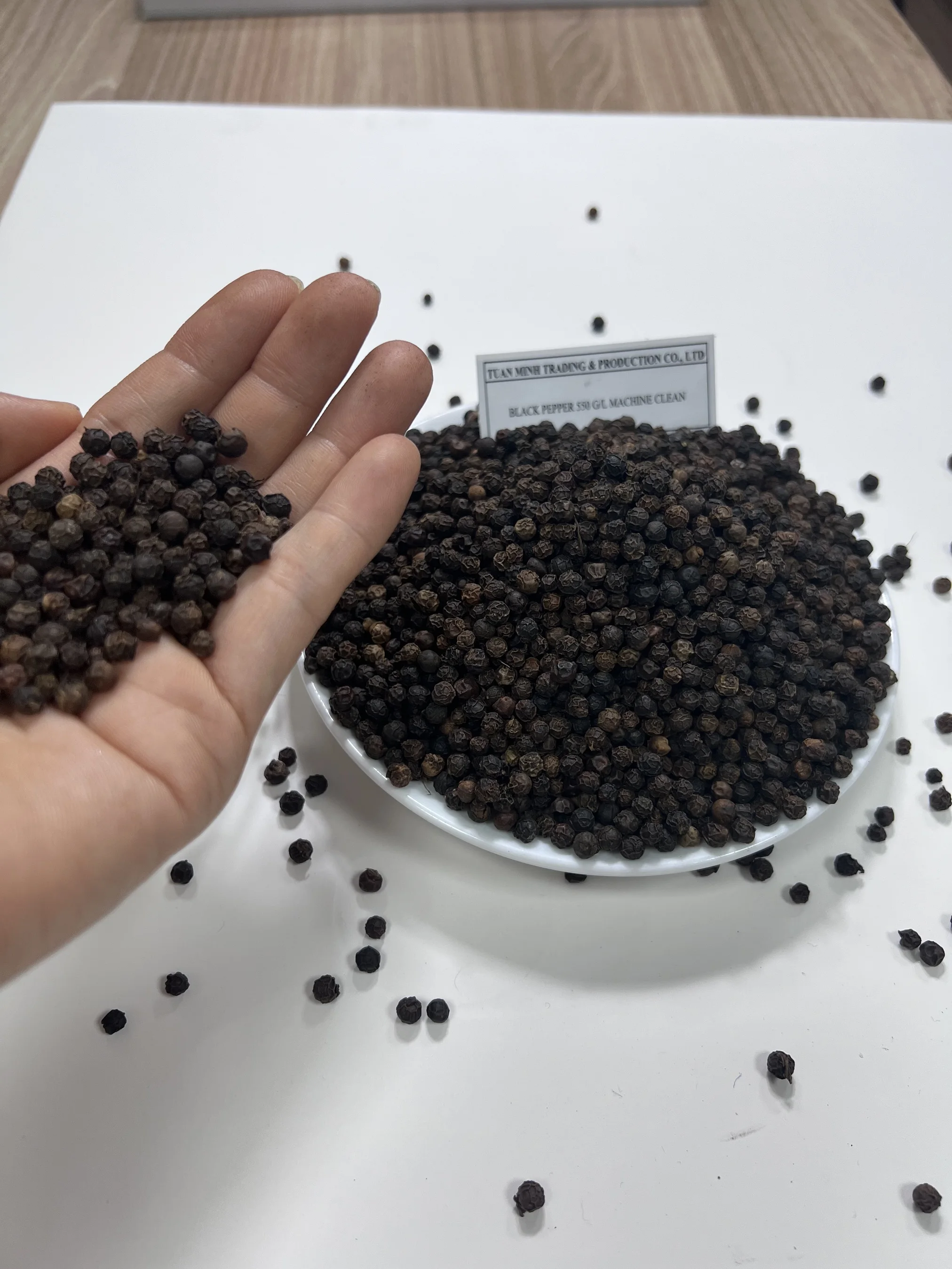 Spicy Black Pepper big size origin from Vietnam supply in bulk by Vietnam leading exporter, Tuan Minh company