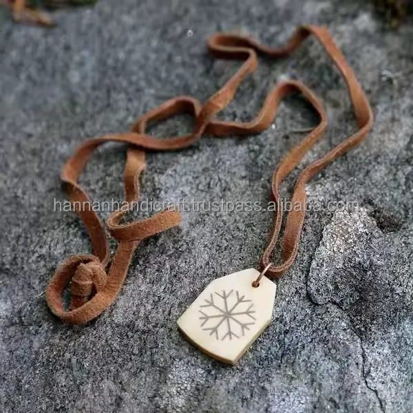 Handmade Latest Design Mammoth Tusk Bone Carved Pendant Anniversary Pendants or Charms Jewelry Featuring Horn/Bone/Ram Horns