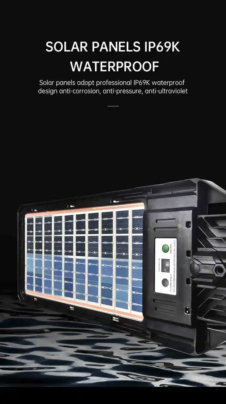 50w solar lights 100w 200w 300w 400w smd Solar Lamp Waterproof Security Lighting for Garden Light