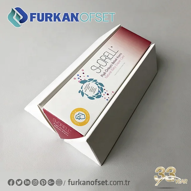 Triangle Custom Logo Printed Cream Pharmaceutical Multi Purpose Paper Box Customizable Shape Required Custom Cut Box Medicine