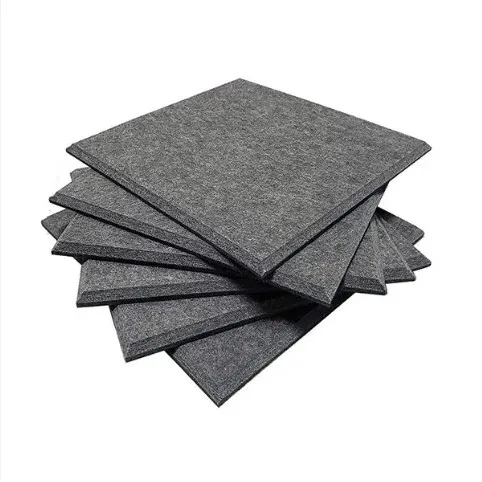 Eco Friendly PET Acoustic Panels Noise Absorption Sheets Sound Proof Boards