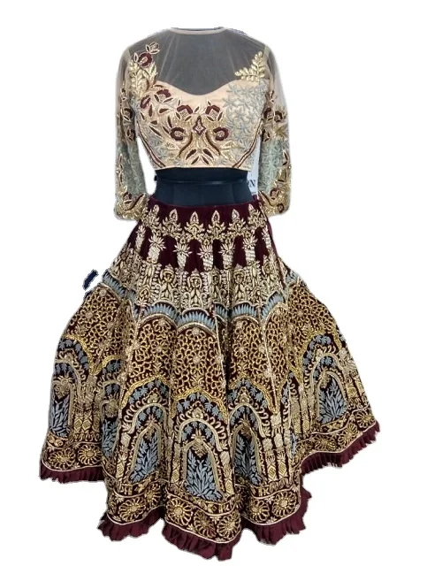 New Indian wedding brida lehanga  choli dress 2019