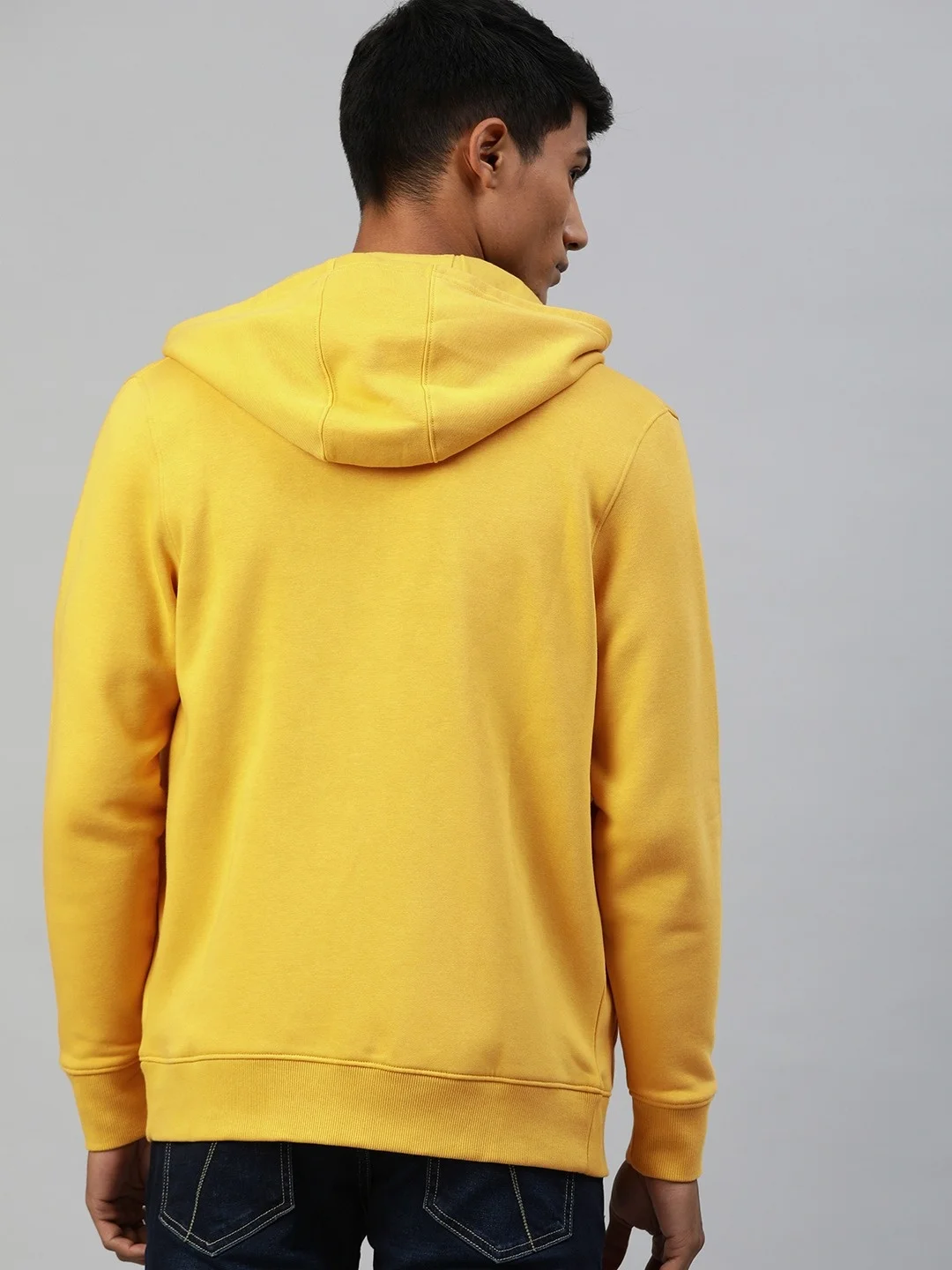 Hoodie Casual Unisex Cotton Grey With Inner Custom Print Logo Long Sleeve Sweaters Men Hoodie OEM hoody