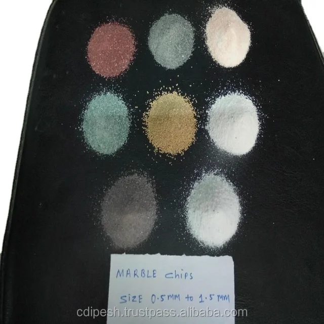 0.5 mm marble sand and marble powder with marble grit for wall texture