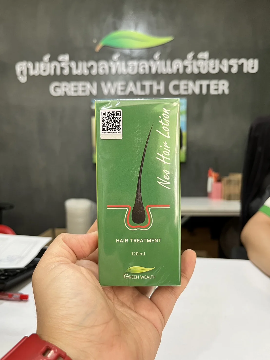 The Best Organic Shampoo 2022 of Neo Hair Lotion 120ml Hair Treatment 100%Genuine for Hair Loss Made in Thailand by Green Wealth