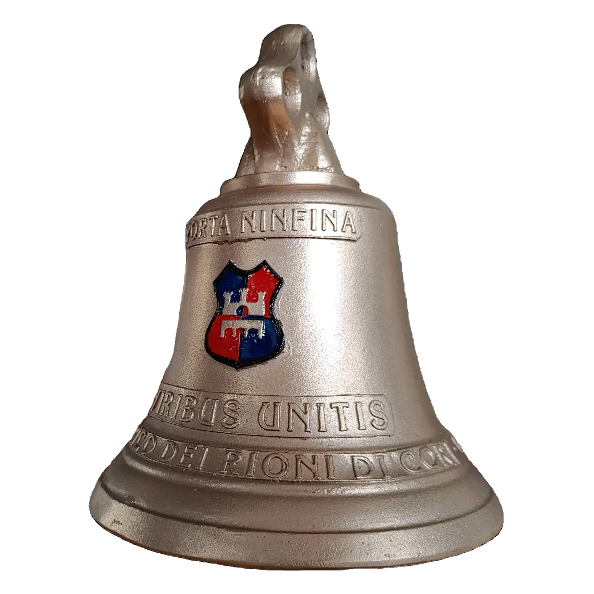 Italian Bronze Bell Outdoor Sculpture 19 kg  315 mm Diameter Custom Model Religious Style Casting Logo Included Note RE D3