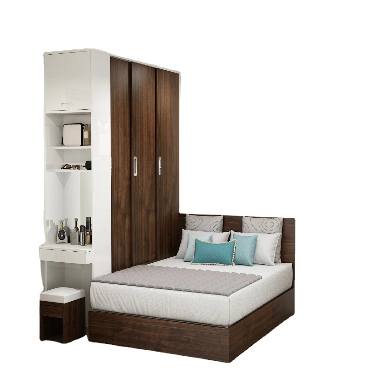 Good Quality Wooden Furniture for Bedroom Decoration New Design Modern