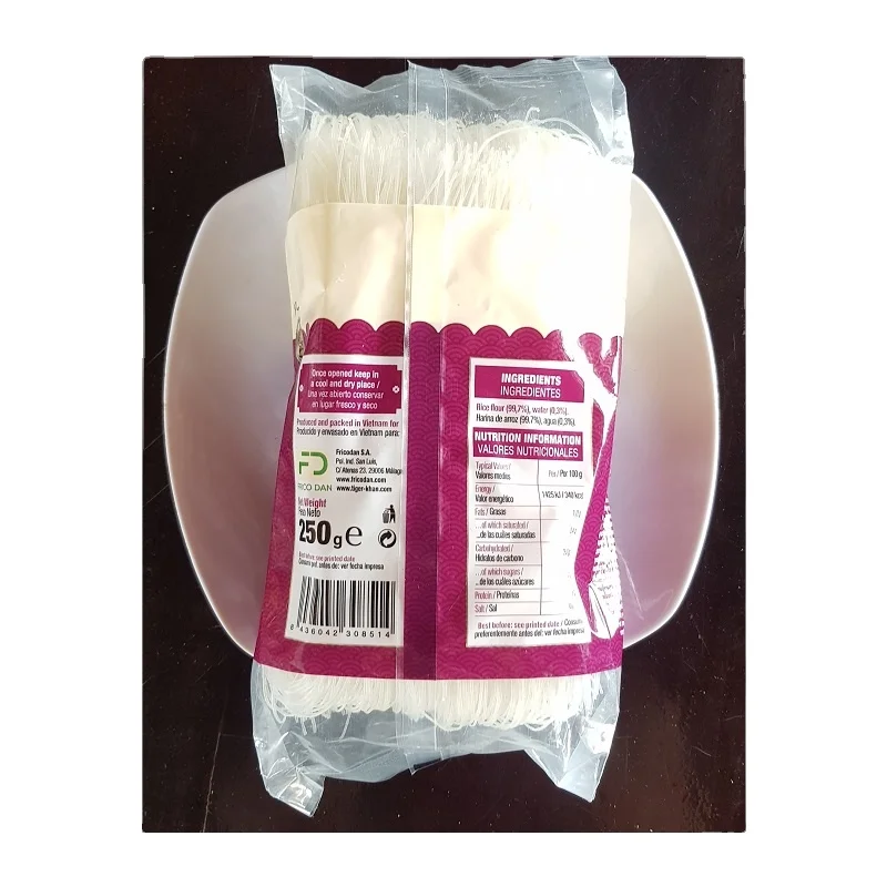 Dried Rice Vermicelli 0.8 mm/good quality made from 100 % white rice/Vietnam rice Vermicelli for farmily cookng