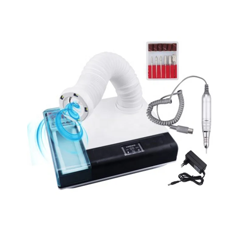 3 In 1 20000RPM Drill Electric Handpiece Machine 60W Polisher With Dust Suction Vacuum Cleaner