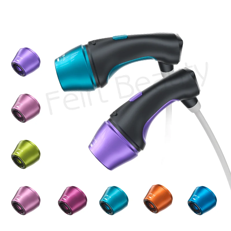 Dual Handles portable hifu machine Slimming Equipment face skin care massager mini hifu anti wrinkle