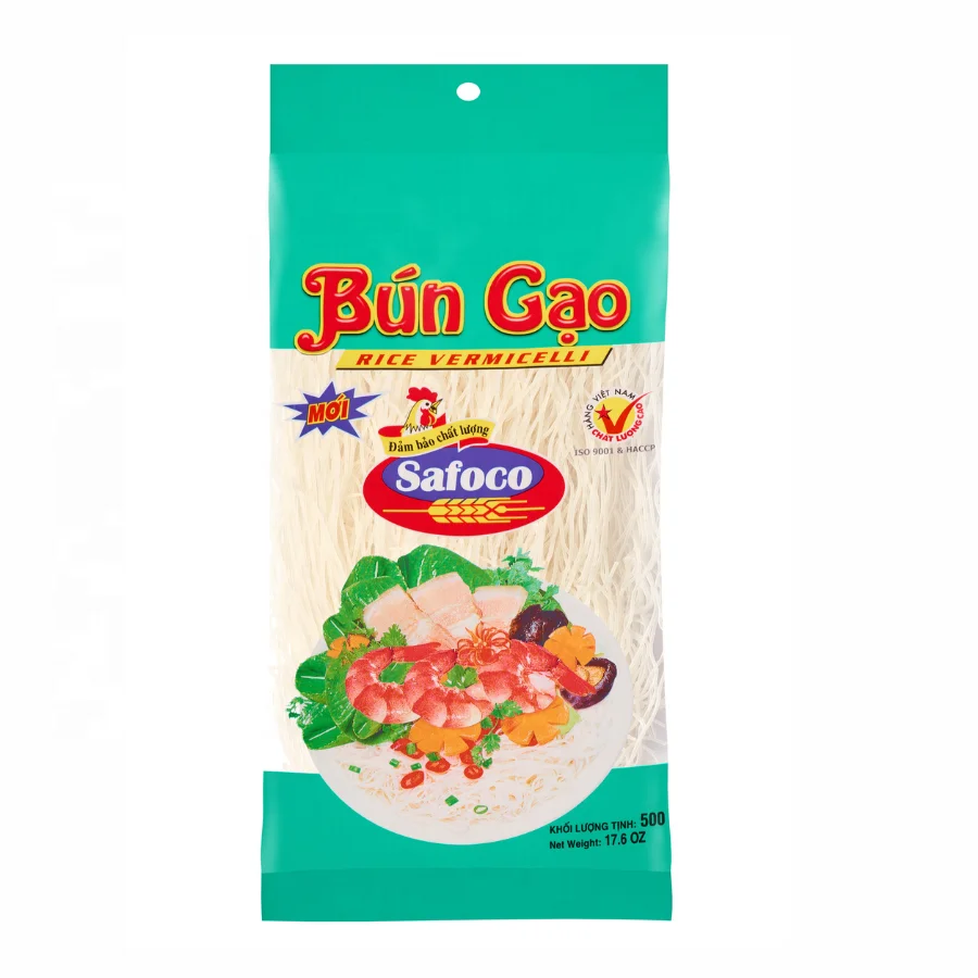 Special Taste Noodle Rice from Vietnam Safaco Rice Vermicelli 500g