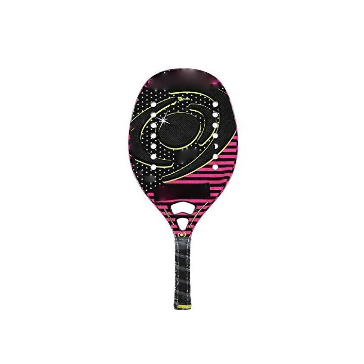 Diy Logo Print 12K beach Tennis Rackets Padel From China Factory
