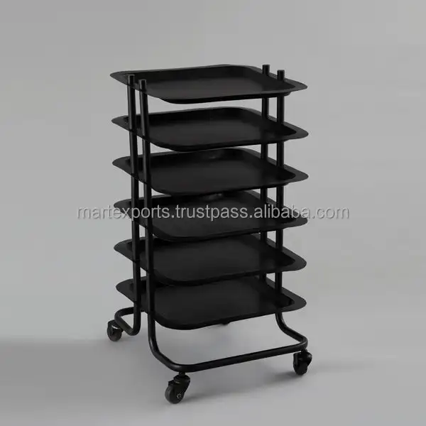 Hotel and Home Furniture Luxury Gold Metal Frame Bar Carts Drink Trolley Wine & Beer Serving Metal Bar Ware Trolley Hotels