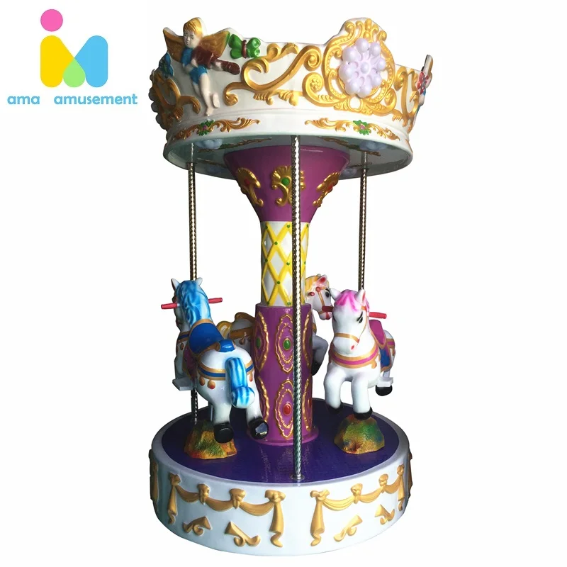 Рождественская музыкальная игровая машина carrusel управляемая парком развлечений мини Крытая карусель лошади на продажу