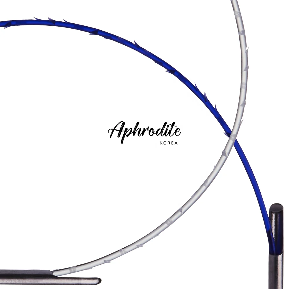 APHRODITE KOREA PDO THREAD 3d 6d 8d 12d Cog Instant Face Lift Medical Absorbable Suture Skin Tightening Foxeyes CE ISO Approved