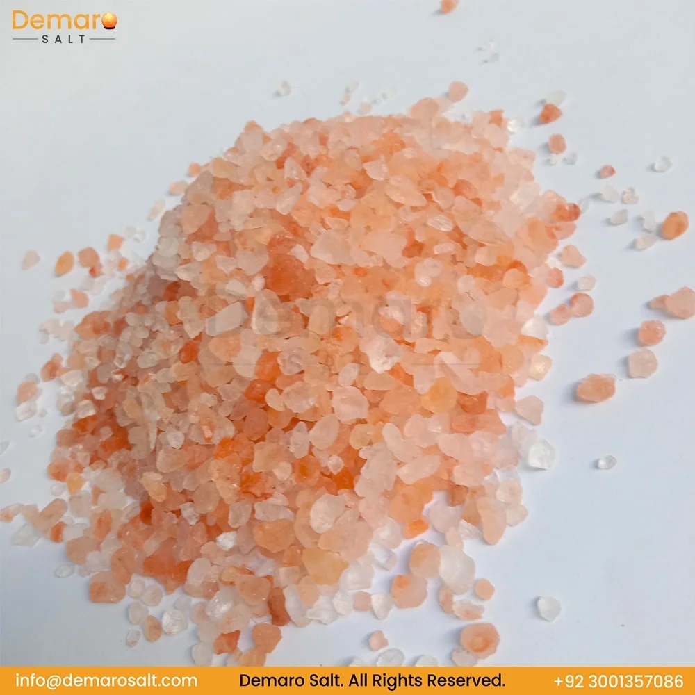 Organic 100% Pure Natural Himalayan Pink Rock Salt Light Edible 2-5 mm ISO Certified Food Grade Bulk/Bag Packaging