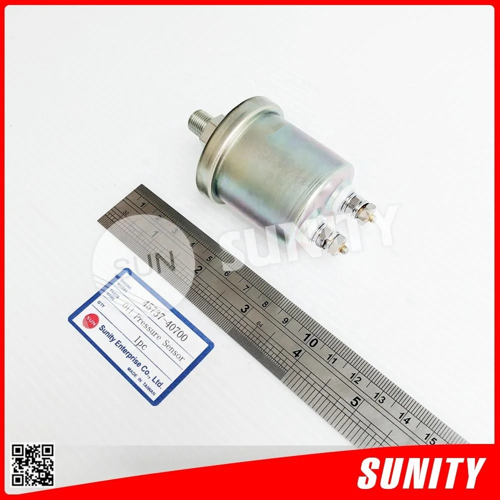 TAIWAN SUNITY original S12N OIL Pressure Sensor OEM 45737-40700 for Mitsubishi diesel engine