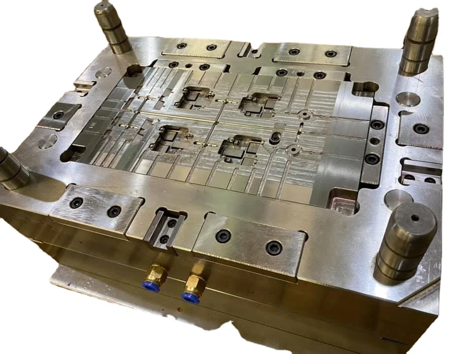 Small Plastic Box 2 Cavities Injection Molding Machine Part Durable Steel PVC & PU Vehicle Mould Direct from Vietnam Mold Maker