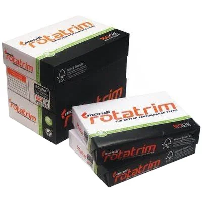 Quality Mondi A4 Copy Paper 80gsm Rotatrim for sale manufacturers Mondi Rotatrim white bond copy paper A4 for sale