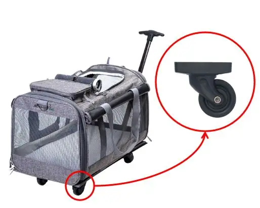 Yeou Cherng D58 wheels travel luggage spare parts wheel durability and smooth mobility  luggage high-performance wheels