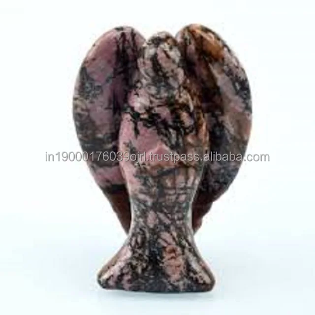 healing stone crystals best quality natural agate amethyst hand carved small crystal angel for sale