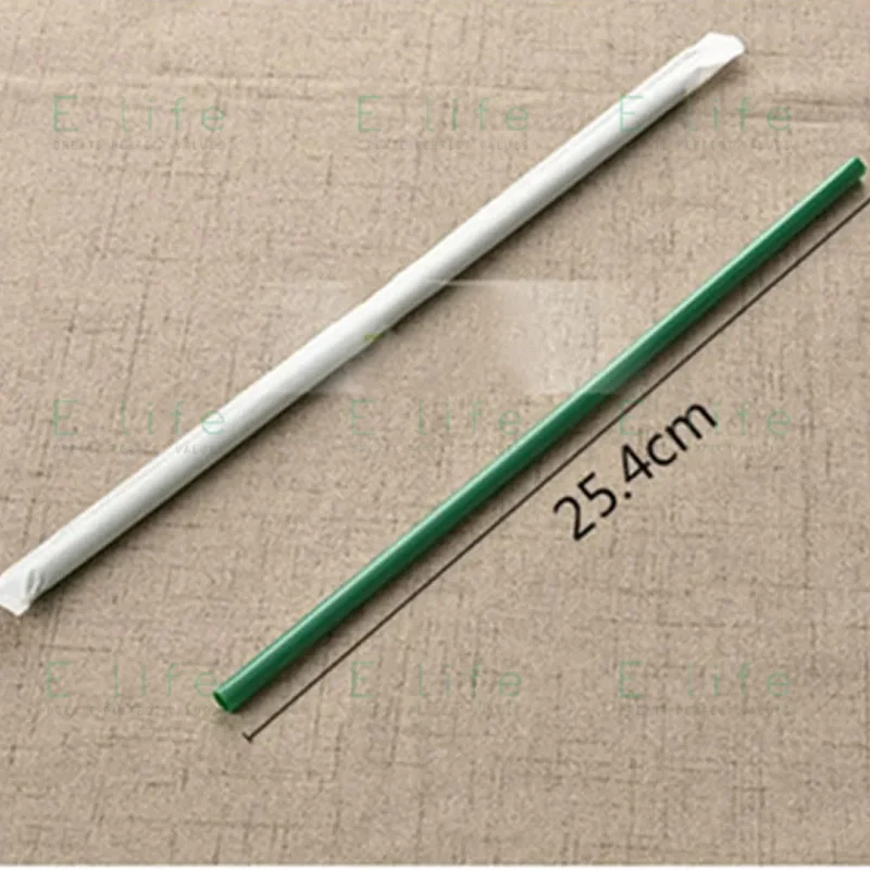 Bulk Top 10mm 12mm Wholesales Diameter Individually-wrapped Best Choice High Quality Mixed PLA Biodegradable Straws From Vietnam