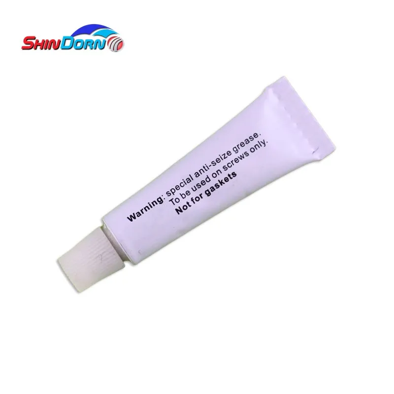 3g small grease tube white anti seize lubricant mixture solid lubricant