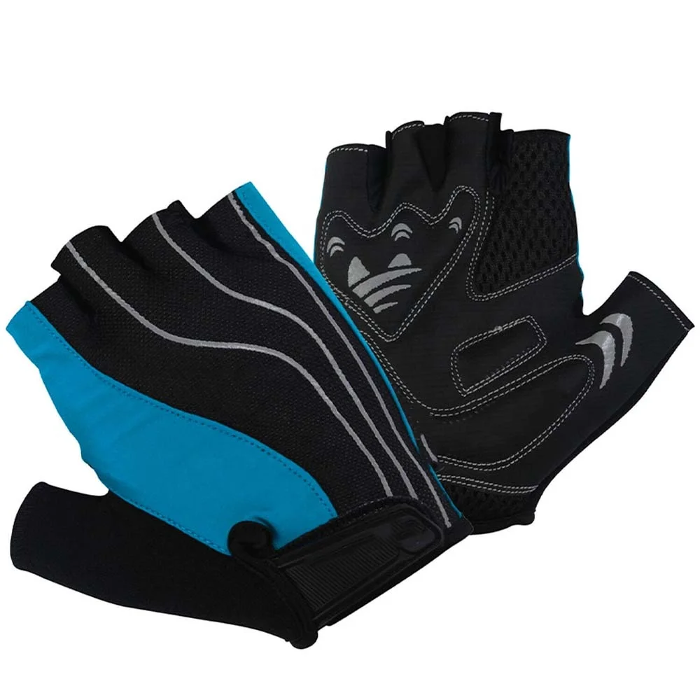 Wholesale Half Finger Finger Cycling  Breathable Anti Slip Pad Motorcycle Road Bike Gloves Men Women