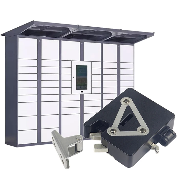 KERONG 12V Fail-safe Stainless Steel Electronic Rotary Latch Lock Industrial Storage Cabinet Lock